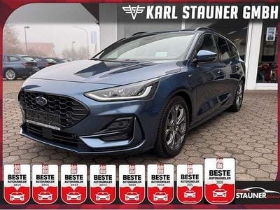 Gebraucht Ford Focus ST-Line X 125 PS (91 kW) 2024 Blau Kombi