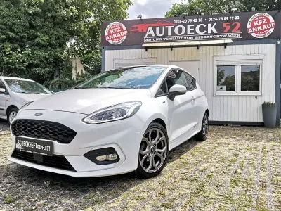 Gebraucht Ford Fiesta ST-Line 101 PS (74 kW) 2019 Frostweiß Kleinwagen