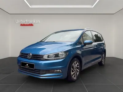 Gebraucht VW Touran Sound 110 PS (80 kW) 2017 Blau Van / Kleinbus