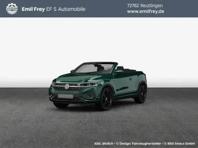 Gebraucht VW T-Roc Cabriolet R-line Edition 150 PS (110 kW) 2025 Schwarz Cabrio