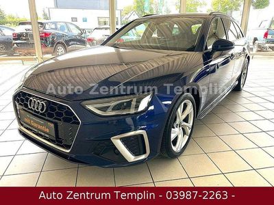 Blau Gebraucht 2022 Audi A4 S-Line Kombi | 28.499 € (Fairer Preis)
