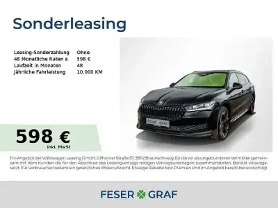 Neu Skoda Superb 204 PS (150 kW) 2026 Onyxschwarz Kombi