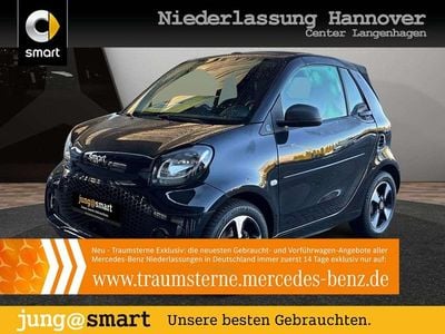Schwarz Gebraucht 2022 Smart ForTwo Electric Drive Passion Cabrio | 14.490 € (Fairer Preis)