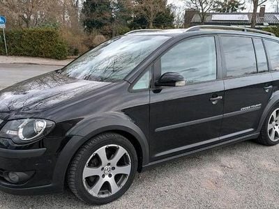 Gebraucht VW Touran Cross 140 PS (102 kW) 2008 Schwarz Van / Kleinbus