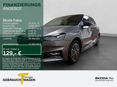 Gebraucht Skoda Fabia Monte Carlo 80 PS (58 kW) 2023 Grau Limousine