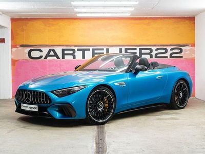 Gebraucht Mercedes SL63 AMG AMG 585 PS (430 kW) 2022 Blau Cabrio