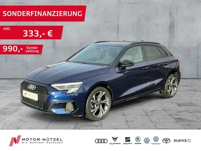 Second-hand Audi A3 Advanced Plus 116 CP (85 kW) 2023 Albastru Berlinǎ
