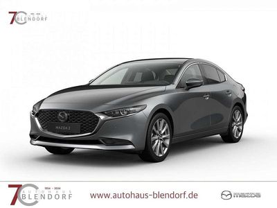 Neu Mazda 3 Exclusive-Line 140 PS (102 kW) 2025 Machine gray Limousine