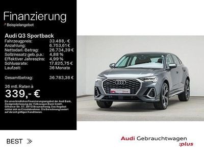Gebraucht Audi Q3 Sportback S-Line 190 PS (139 kW) 2022 Grau SUV