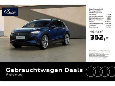 Gebraucht Audi Q4 e-tron S-Line 250 kW (340 PS) 2024 Blau SUV