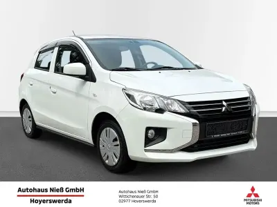 Gebraucht Mitsubishi Space Star 71 PS (52 kW) 2020 Weiß Kleinwagen