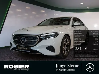 Brugt Mercedes E220 Avantgarde 197 HK (144 kW) 2025 Hvid Sedan