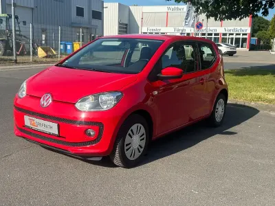 Gebraucht VW up! 75 PS (55 kW) 2013 Rot Kleinwagen