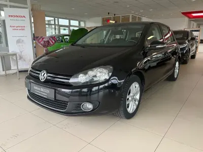Gebraucht VW Golf VI Highline 122 PS (89 kW) 2010 Schwarz Kleinwagen