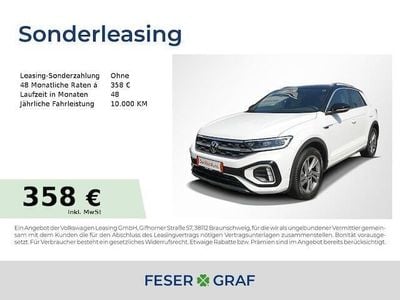 Pure white Gebraucht 2022 VW T-Roc R-line SUV | 31.940 € (Teuer)
