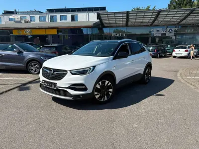 Gebraucht Opel Grandland X Ultimate 181 PS (133 kW) 2020 Jade weiss/arktis weiss SUV