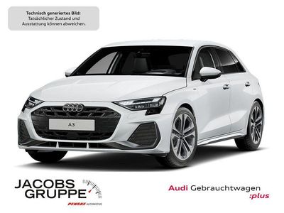 Gebraucht Audi A3 S-Line 150 PS (110 kW) 2025 Gletscherweiß metallic Limousine