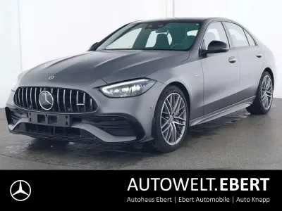 Używany Mercedes C43 AMG AMG 408 KM (300 kW) 2022 Manufaktur exklusiv selenitgra Sedan/Limuzyna