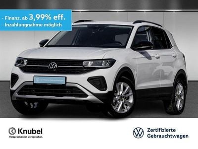 Gebraucht VW T-Cross Goal 95 PS (69 kW) 2025 Weiss SUV