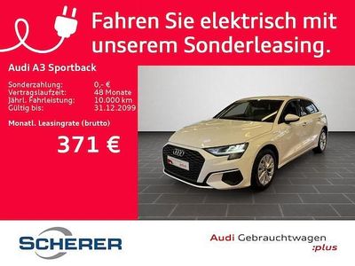 Gebraucht Audi A3 Sportback e-tron Ambiente 204 PS (150 kW) 2022 Ibisweiß Kleinwagen