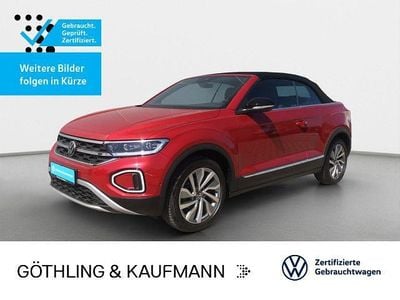 Second-hand VW T-Roc Cabriolet Goal 150 CP (110 kW) 2025 Roșu Cabrio