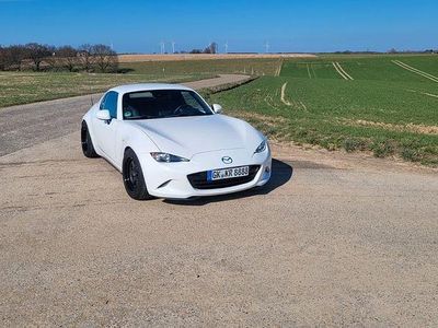 Gebraucht Mazda MX5 Sports-Line 184 PS (135 kW) 2018 Weiß Cabrio