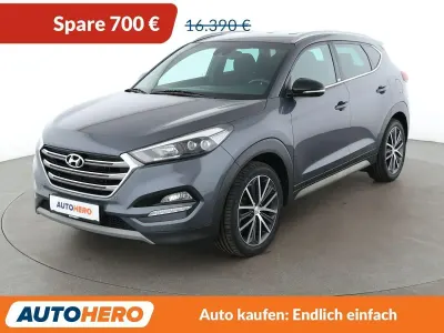 Gebraucht Hyundai Tucson Passion Plus 177 PS (130 kW) 2018 Micron/pepper grey SUV