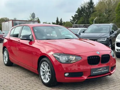 Second-hand BMW 116 Comfort Edition 136 CP (100 kW) 2013 Roșu Hatchback
