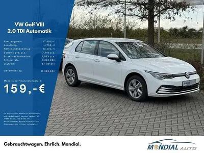 Usata VW Golf VIII Life 116 CV (85 kW) 2022 Bianco Berlina