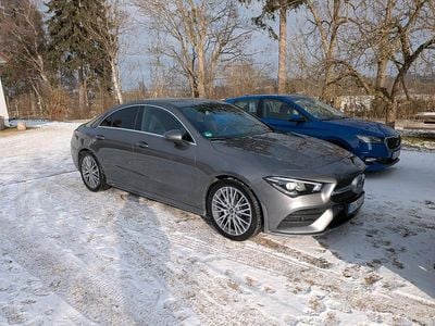 Grau Gebraucht 2020 Mercedes CLA200 AMG line Coupé | 23.890 € (Superpreis)