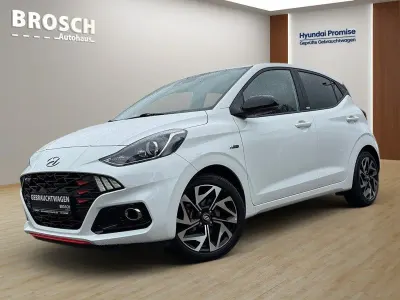 Gebraucht Hyundai i10 N Line 101 PS (74 kW) 2021 Weiß Kleinwagen