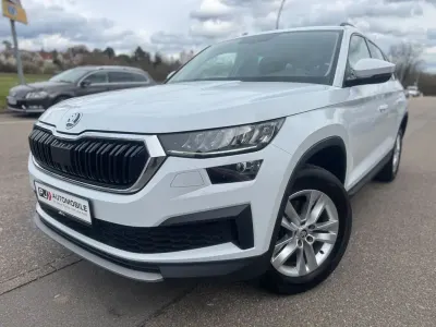 Gebraucht Skoda Kodiaq Ambition 150 PS (110 kW) 2022 Weiß SUV