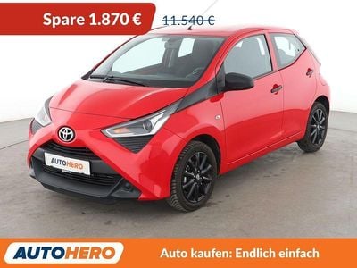 Usata Toyota Aygo 72 CV (52 kW) 2020 Rosso Utilitaria
