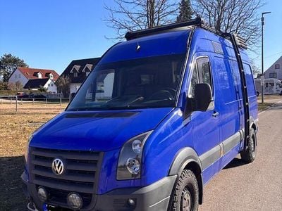 Usata VW Crafter 136 CV (100 kW) 2008 Blu Furgone