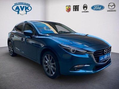 Second-hand Mazda 3 Signature 120 CP (88 kW) 2018 Albastru Berlinǎ