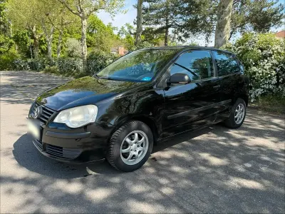 Gebraucht VW Polo 60 PS (44 kW) 2007 Schwarz Kleinwagen