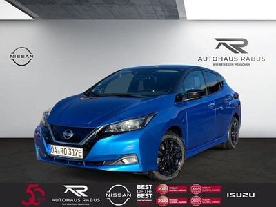 Gebraucht Nissan Leaf 110 kW (150 PS) 2021 Blau Kleinwagen