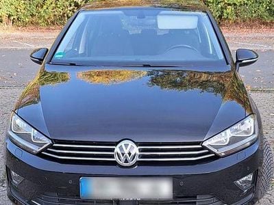 Gebraucht VW Golf Sportsvan Sound 125 PS (91 kW) 2017 Schwarz Van / Kleinbus