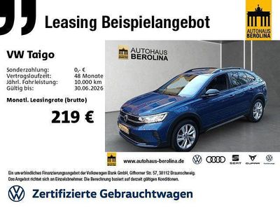 Gebraucht VW Taigo Goal 116 PS (85 kW) 2025 Blau SUV