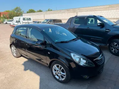 Gebraucht Opel Corsa 90 PS (66 kW) 2007 Schwarz Kleinwagen