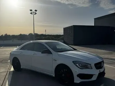 Gebraucht Mercedes CLA45 AMG AMG 381 PS (280 kW) 2016 Weiß Coupé