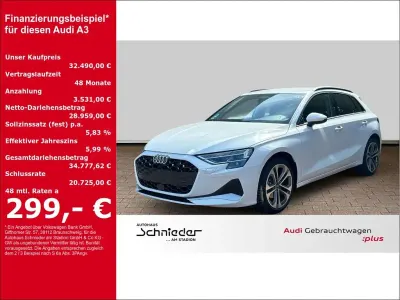 Gebraucht Audi A3 Advanced 116 PS (85 kW) 2025 Weiß Limousine