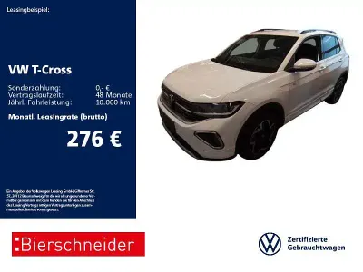 Używany VW T-Cross R-line 150 KM (110 kW) 2025 Biały SUV