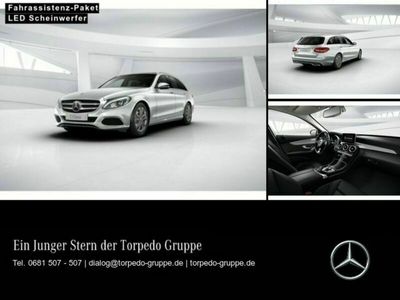 gebraucht Mercedes C220 d T AVANTGARDE LED+DISTR+KAMERA+PTS+SHZ+KL