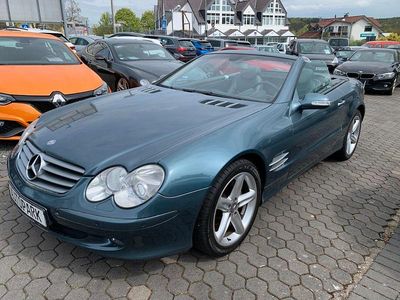 Usata Mercedes SL350 245 CV (180 kW) 2003 Blu Cabrio