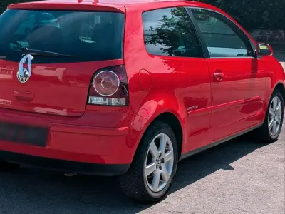 Gebraucht VW Polo United 70 PS (51 kW) 2008 Rot Kleinwagen