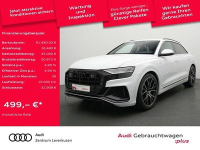 Weiss Gebraucht 2022 Audi Q8 Sport SUV | 61.480 € (Superpreis)