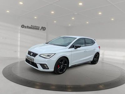 Gebraucht Seat Ibiza Black Edition 110 PS (80 kW) 2023 Weiß Kleinwagen