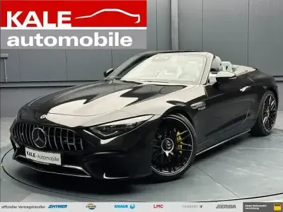 Gebraucht Mercedes SL63 AMG AMG 585 PS (430 kW) 2022 Obsidianschwarz metallic Cabrio