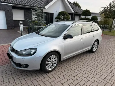 Gebraucht VW Golf VII Style 122 PS (89 kW) 2012 Silber Kombi